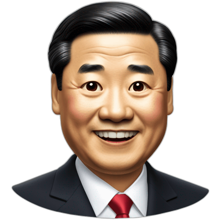 xi jinping wickedly smiling emoji