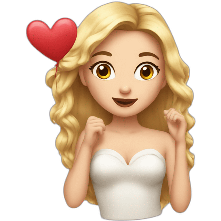 Un bisou emoji