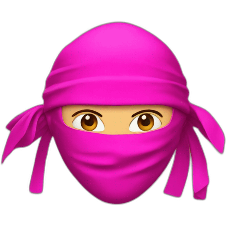 Ninja Fucsia emoji