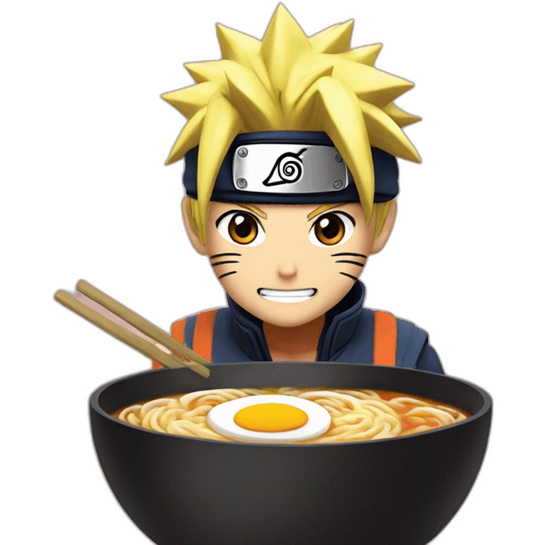 Naruto ramen emoji