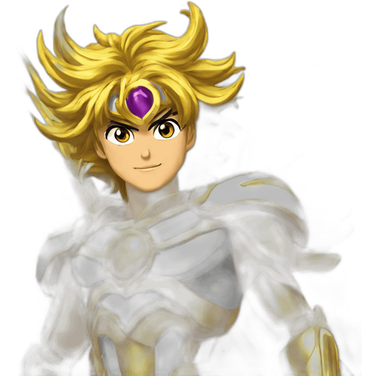 Saint seiya flying emoji