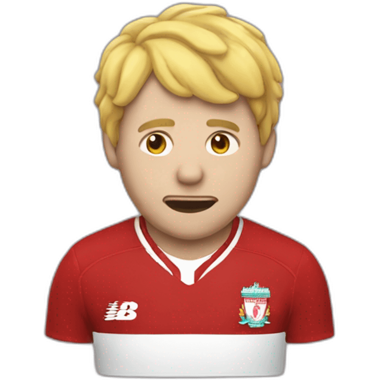 crying liverpool fc supporter emoji