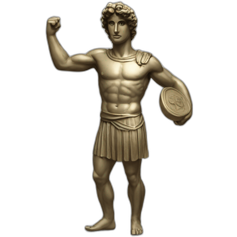 Greek Athelete Statue emoji