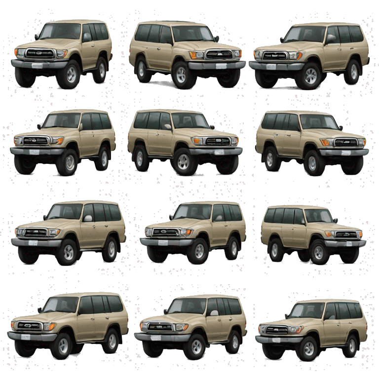 Toyota land cruiser  emoji