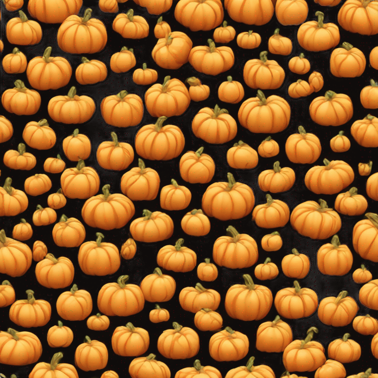 aesthetic pumpkin plain for fall time emoji