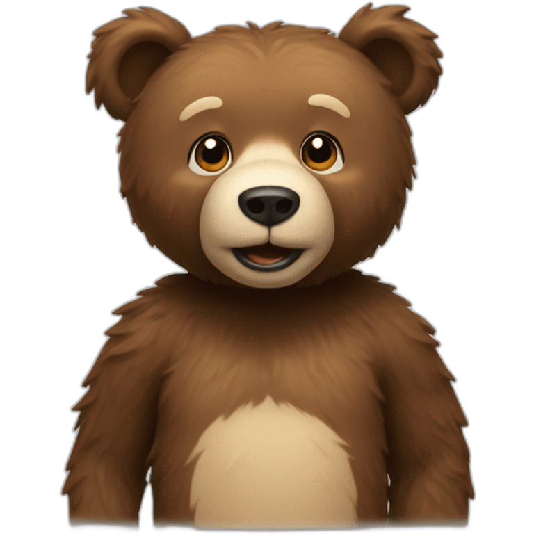 Maculer tedy bear emoji