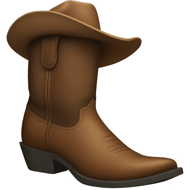 boots with a cowboy hat  emoji