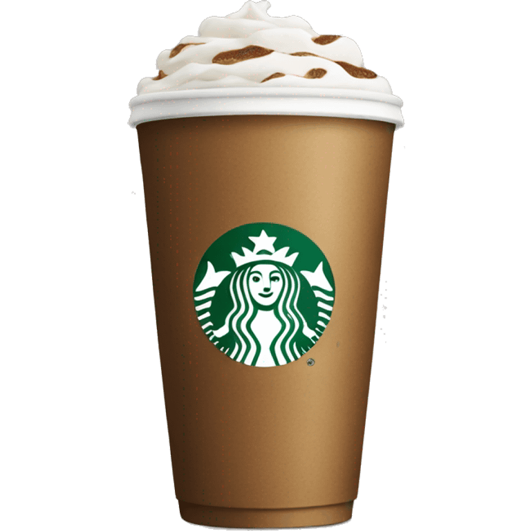 Starbucks coffee emoji