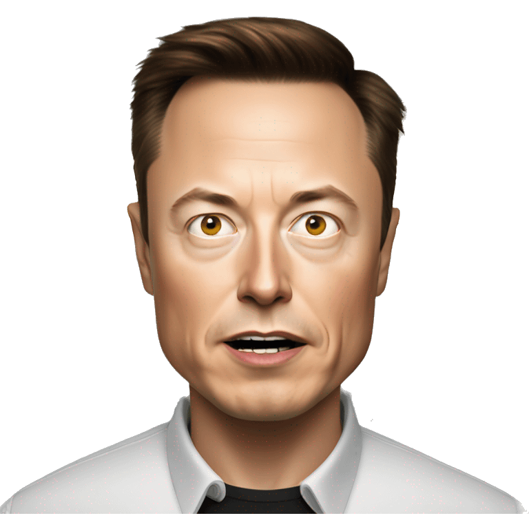 Elon Musk Shooting Lasers Out Of His Eyes emoji