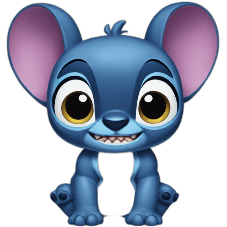 Stitch from lilo and stitch girl  emoji