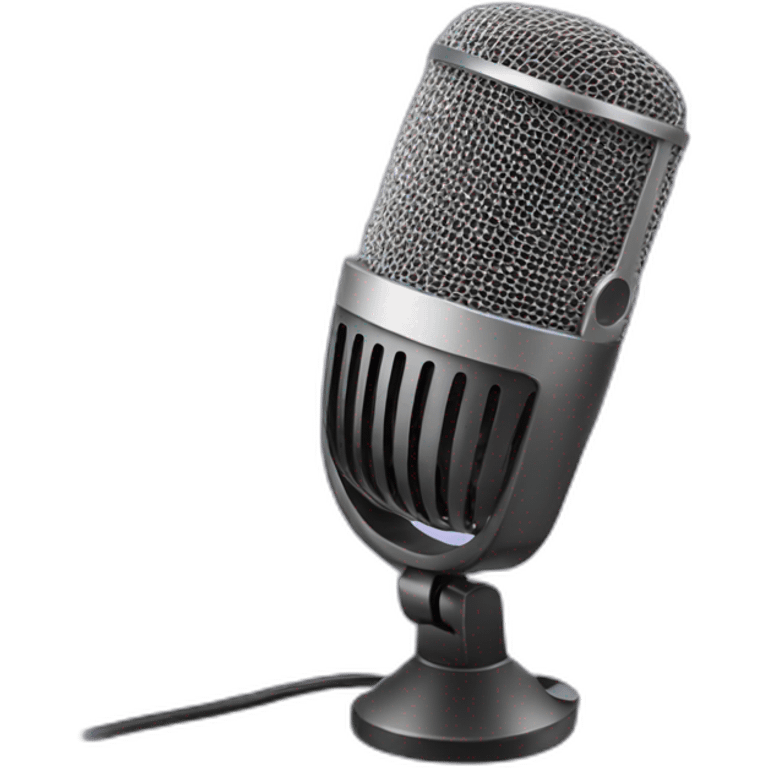 podcast microphone emoji