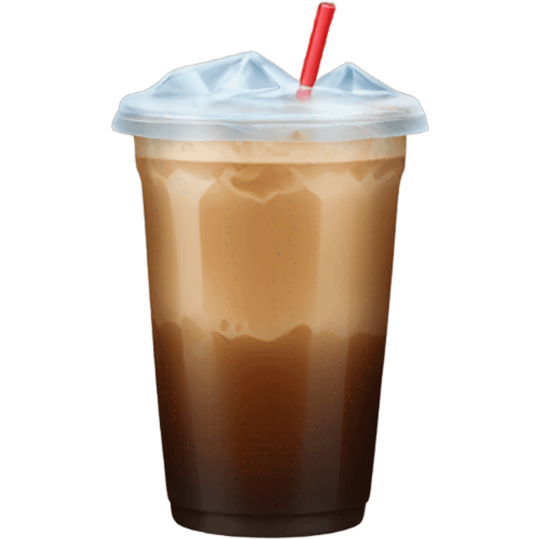 Ice coffee emoji