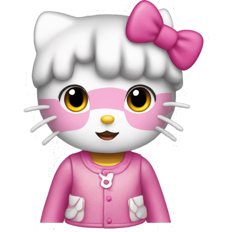 Hello kitty emoji