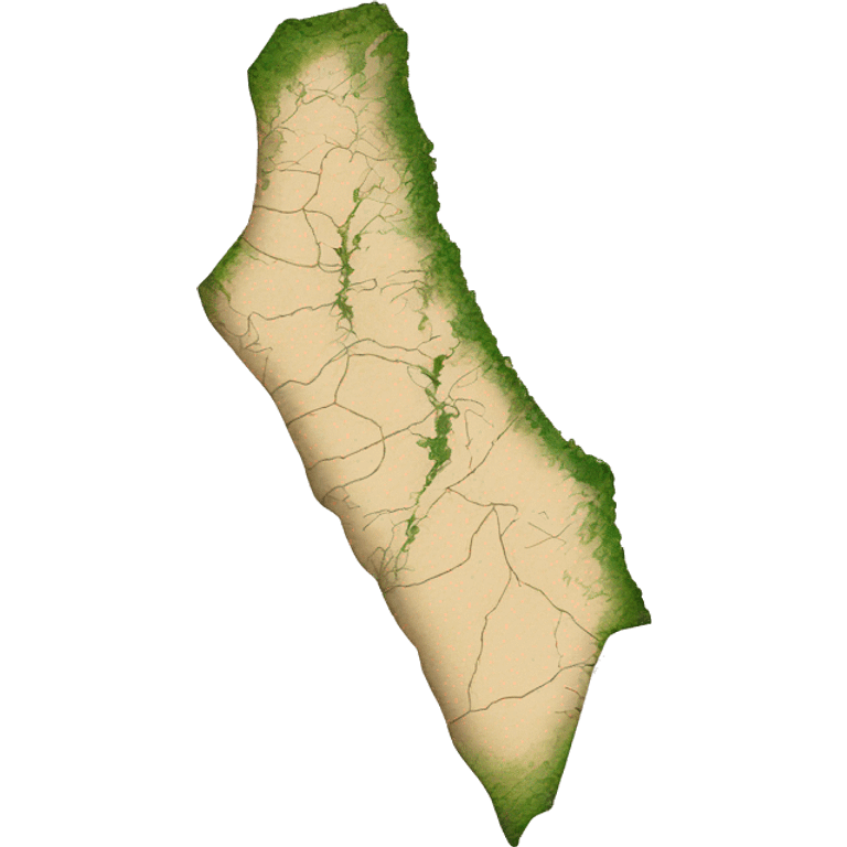 palestine map outline emoji