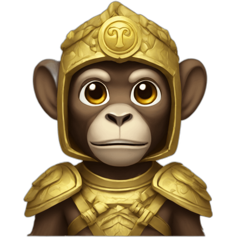 monkey warrior saint emoji