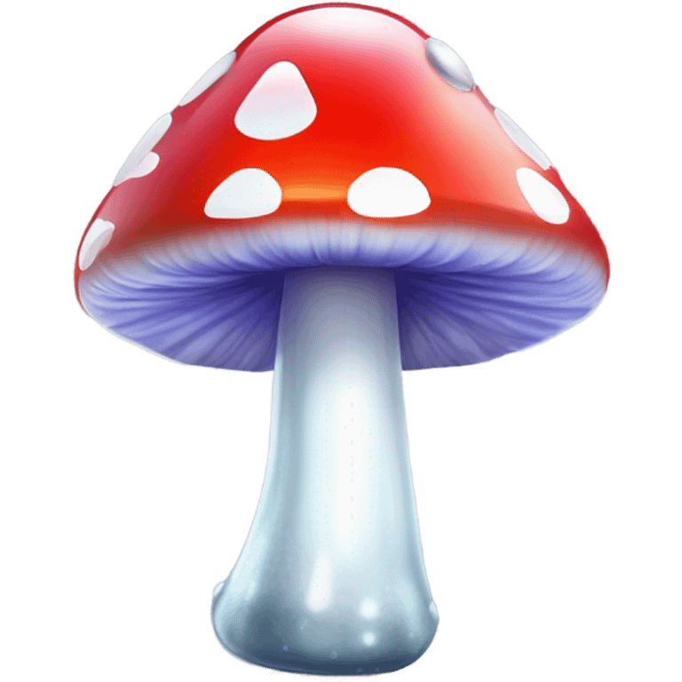 Disco ball toadstool emoji