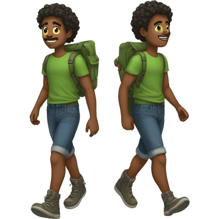 Walking sprites emoji