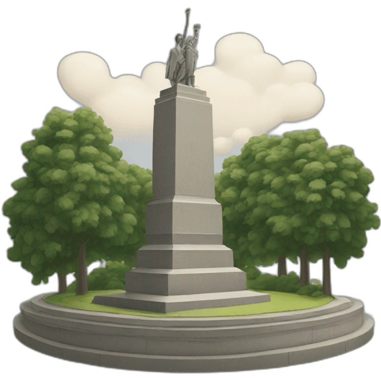 latvian monument of freedom emoji