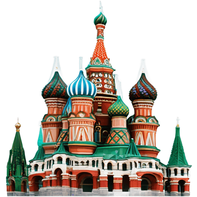 Moscow St. Basil's Cathedral emoji