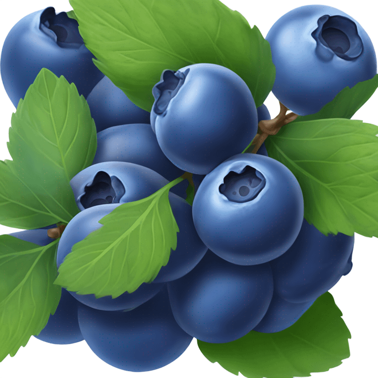 Blueberries  emoji