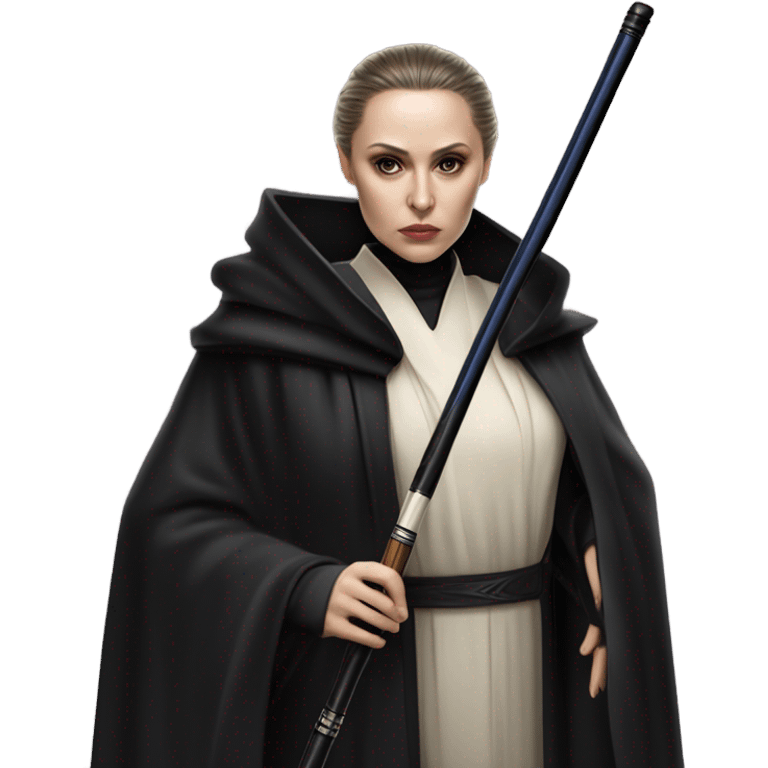 Padme amidala playing pool against darth Sidius emoji