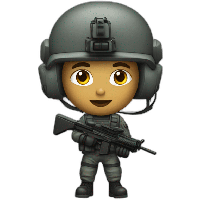 Delta Force CAG operator transforming into human missile emoji