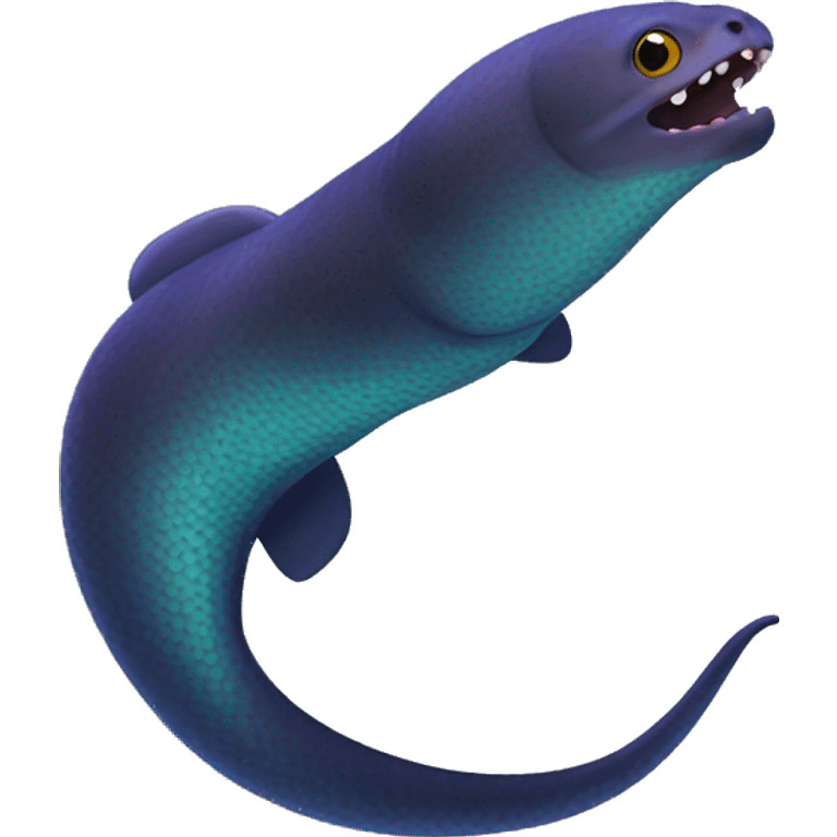 electric moray eel  emoji