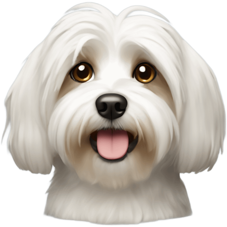 Havanese dog emoji