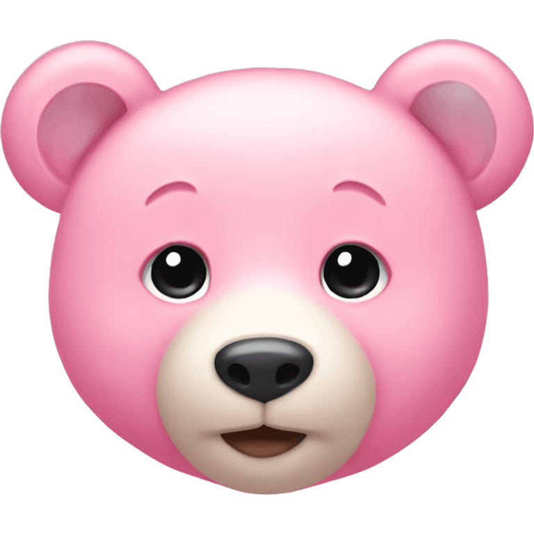 baby pink bear emoji