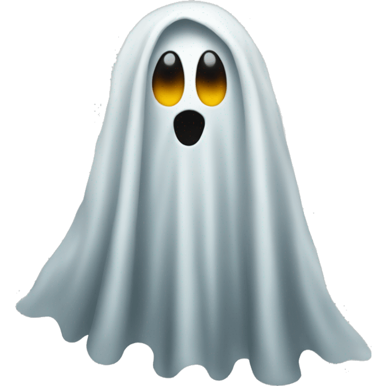 A ghost with a now emoji