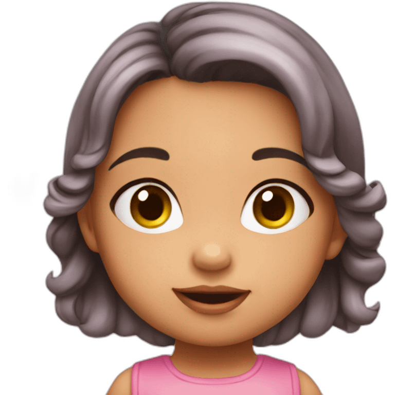 Baby-girl-cute emoji