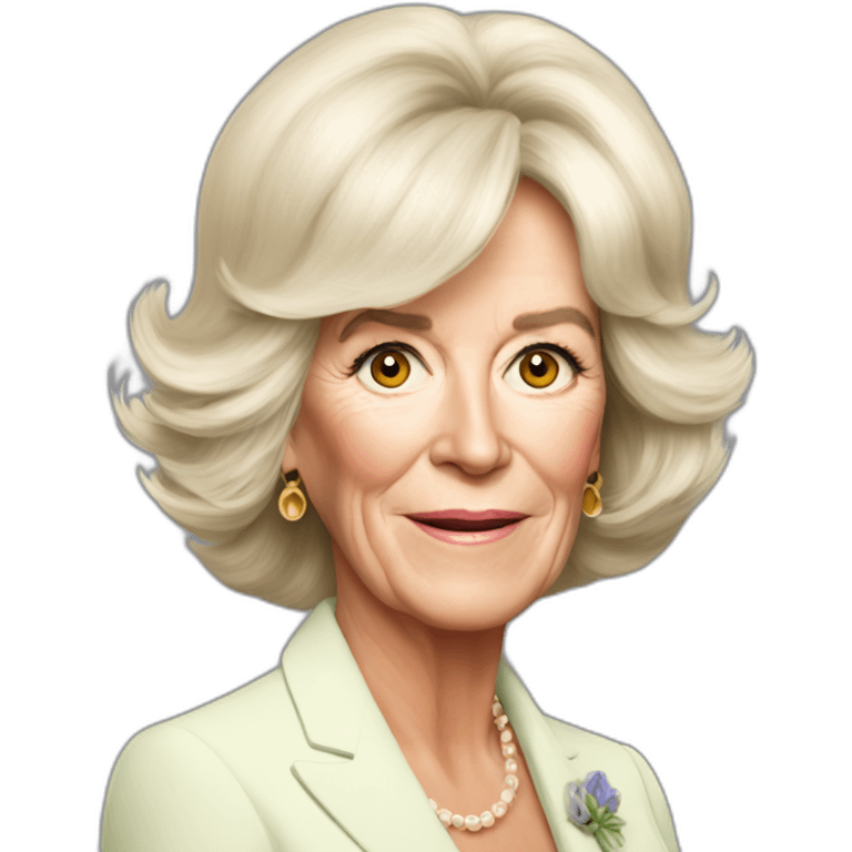 Camilla Parker Bowles emoji