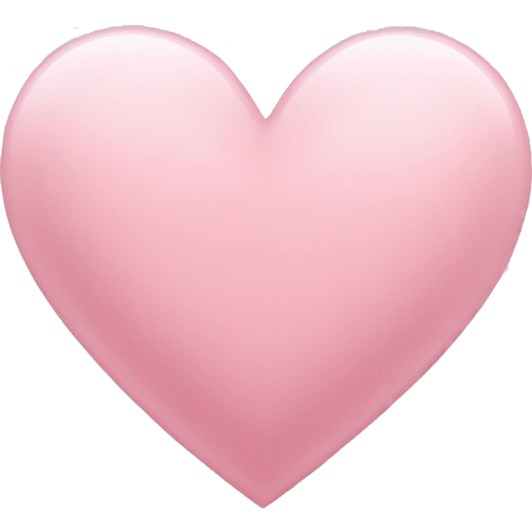 light pink heart emoji