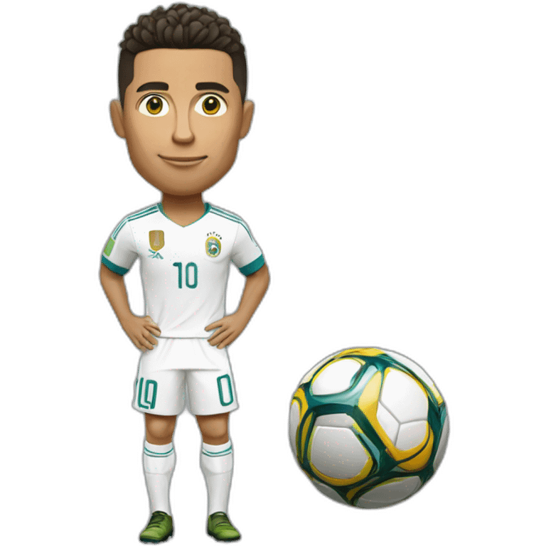 Ronaldo a la Coupe Du Monde emoji