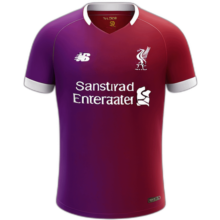 Liverpool FC jersey un purple emoji