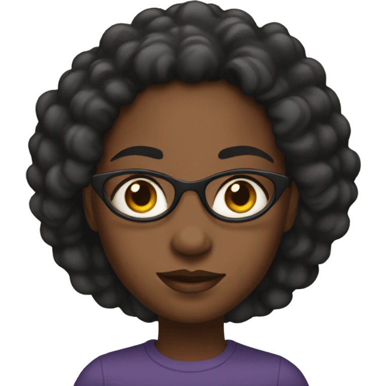 A black woman named naia emoji