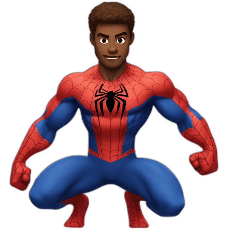 Spider Man Muscles emoji