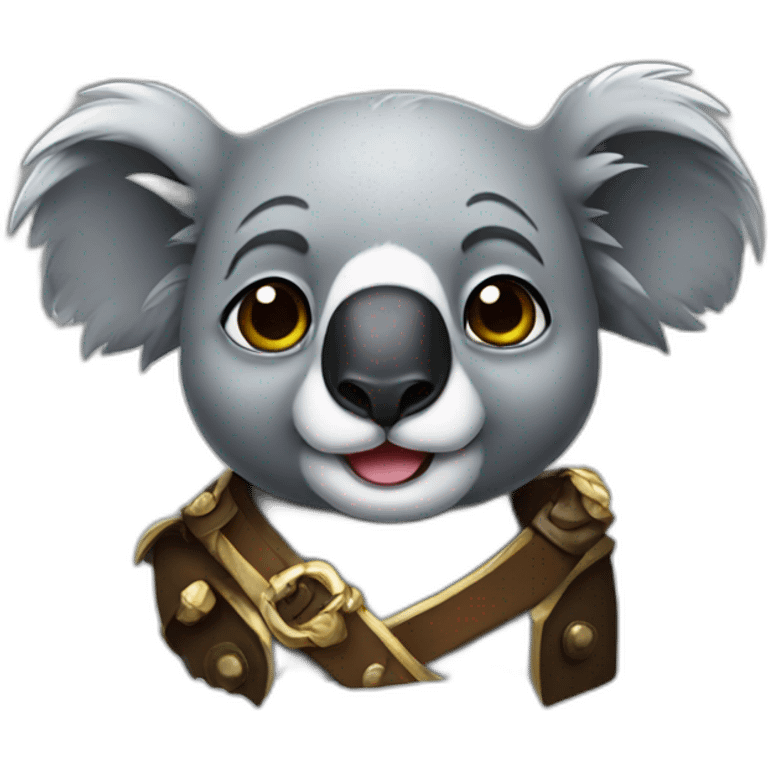 Pirate Koala  emoji