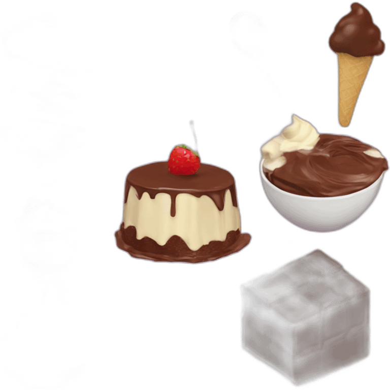 postres de chocolate emoji