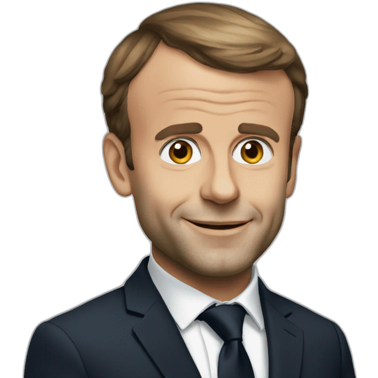 Emmanuel Macron  emoji