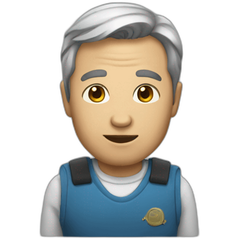 Un homme qui prie emoji