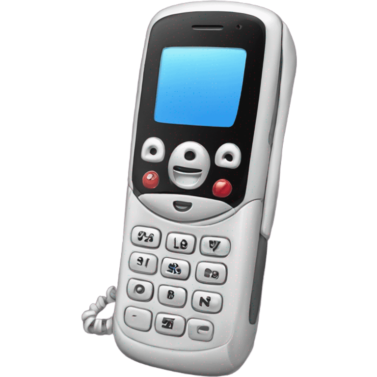 2000s flip up phone emoji