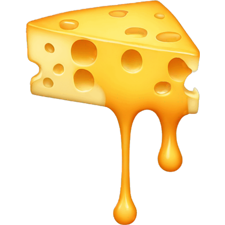 melting cheese emoji