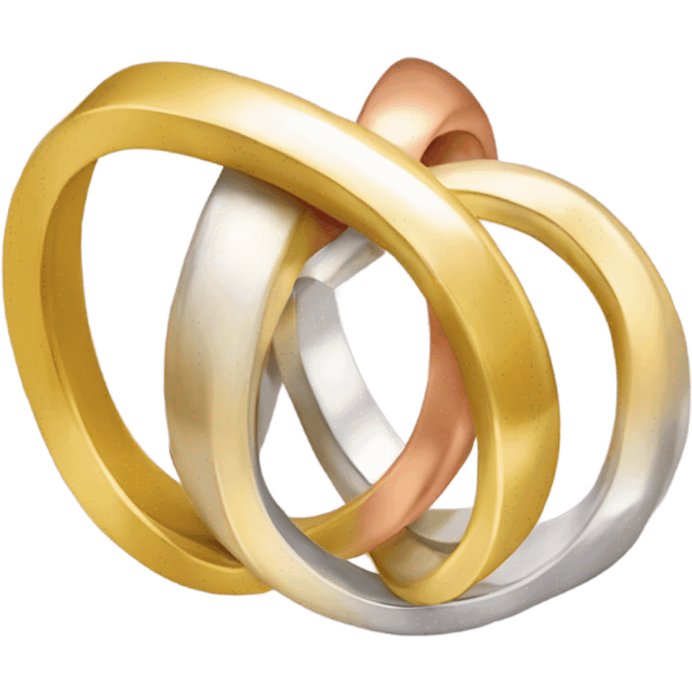 cartier trinity ring emoji