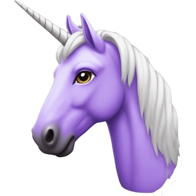 purple unicorn emoji