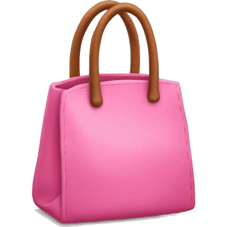 Small pink bag emoji