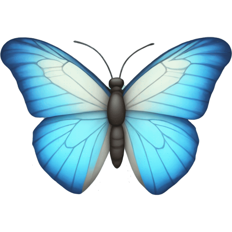 Blue butterfly  emoji