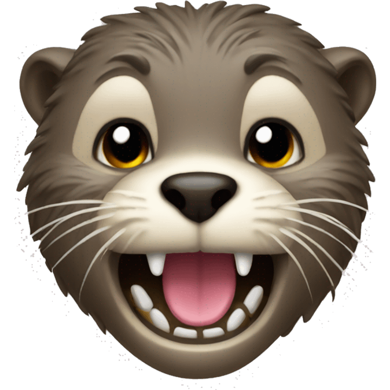 Mad otter emoji