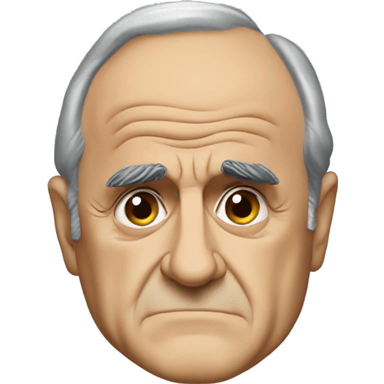 Rudy Giuliani with a sad face  emoji