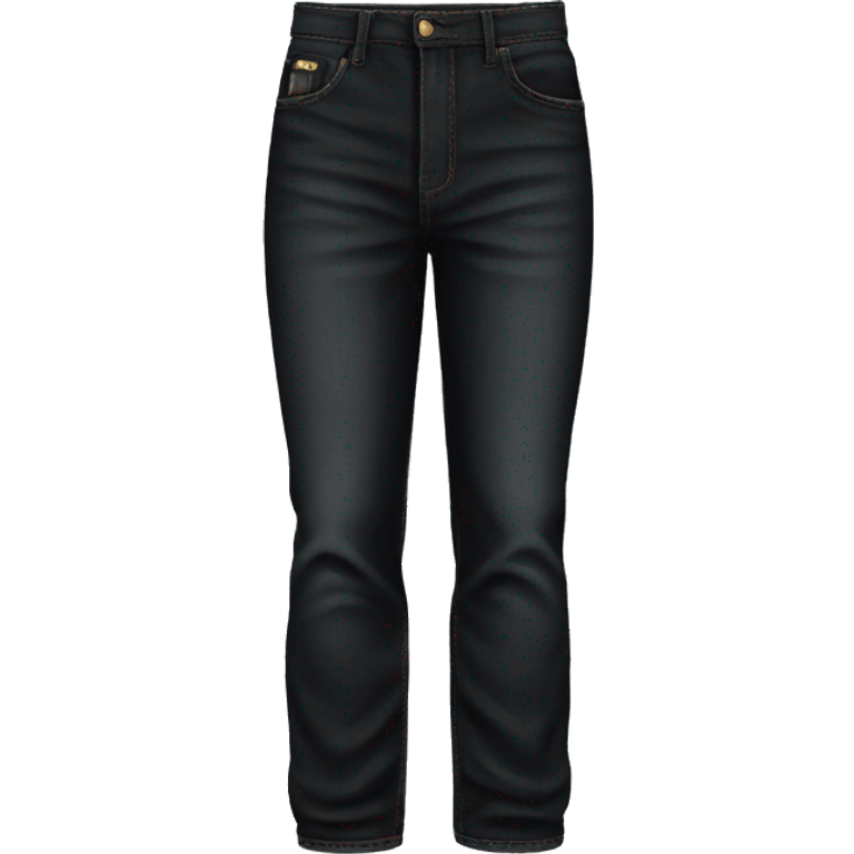 Long black baggy jeans emoji